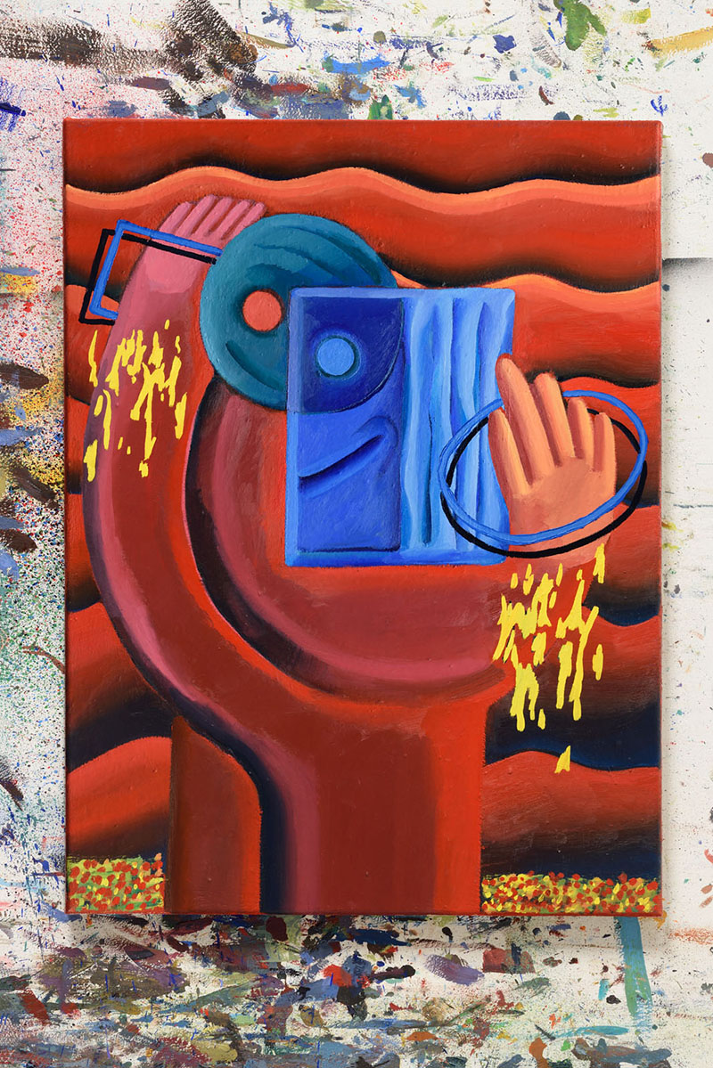 olej na plátně, 2018